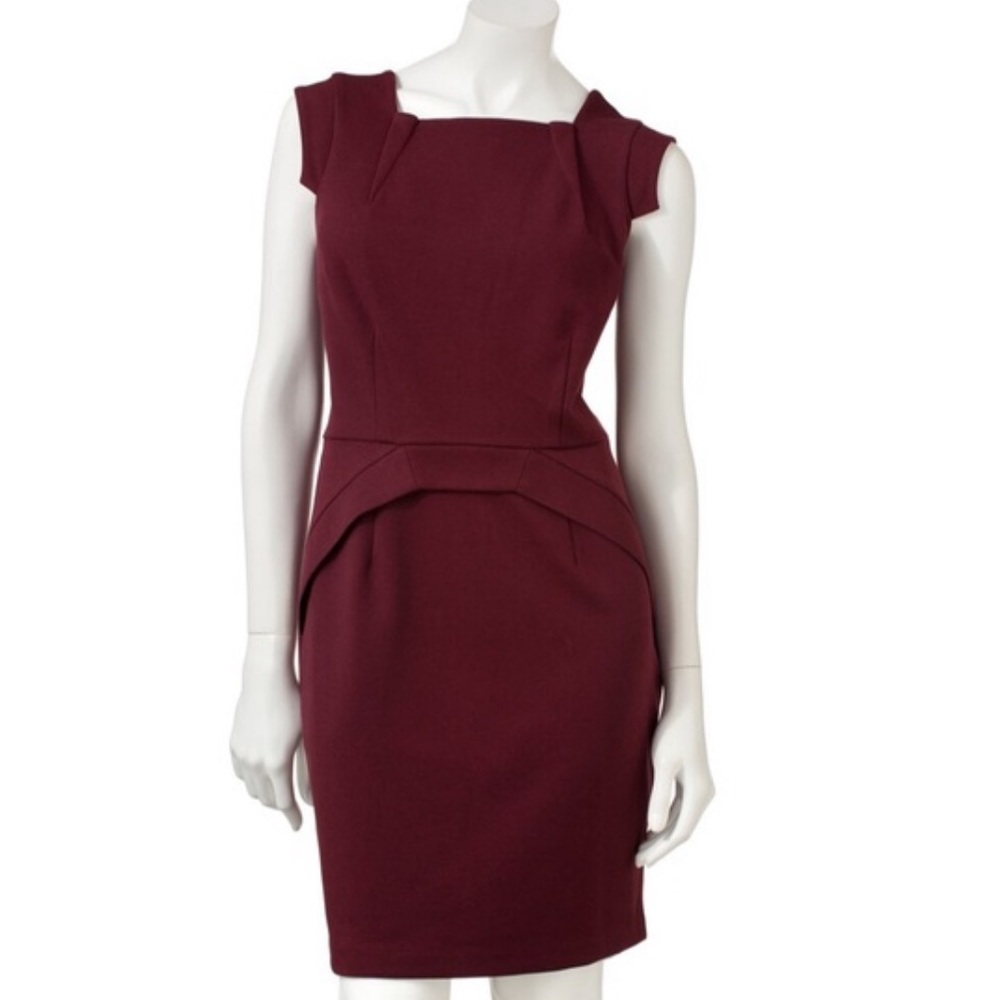 Jennifer Lopez ponte sheath dress